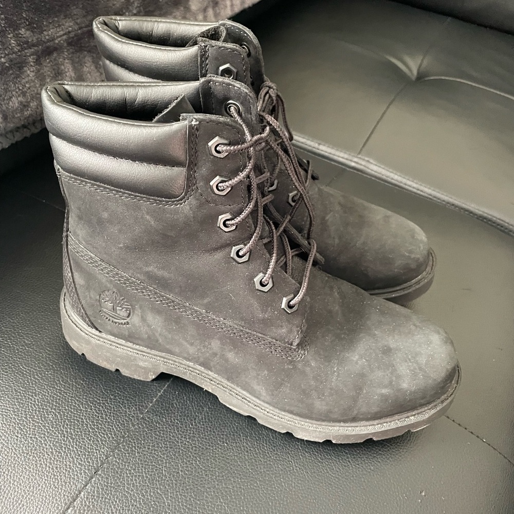 Timberland Charcoal Suede Boots